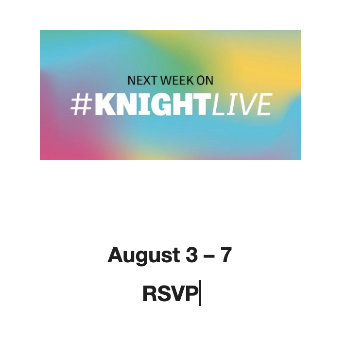 KNIGHT LIVE RSVP